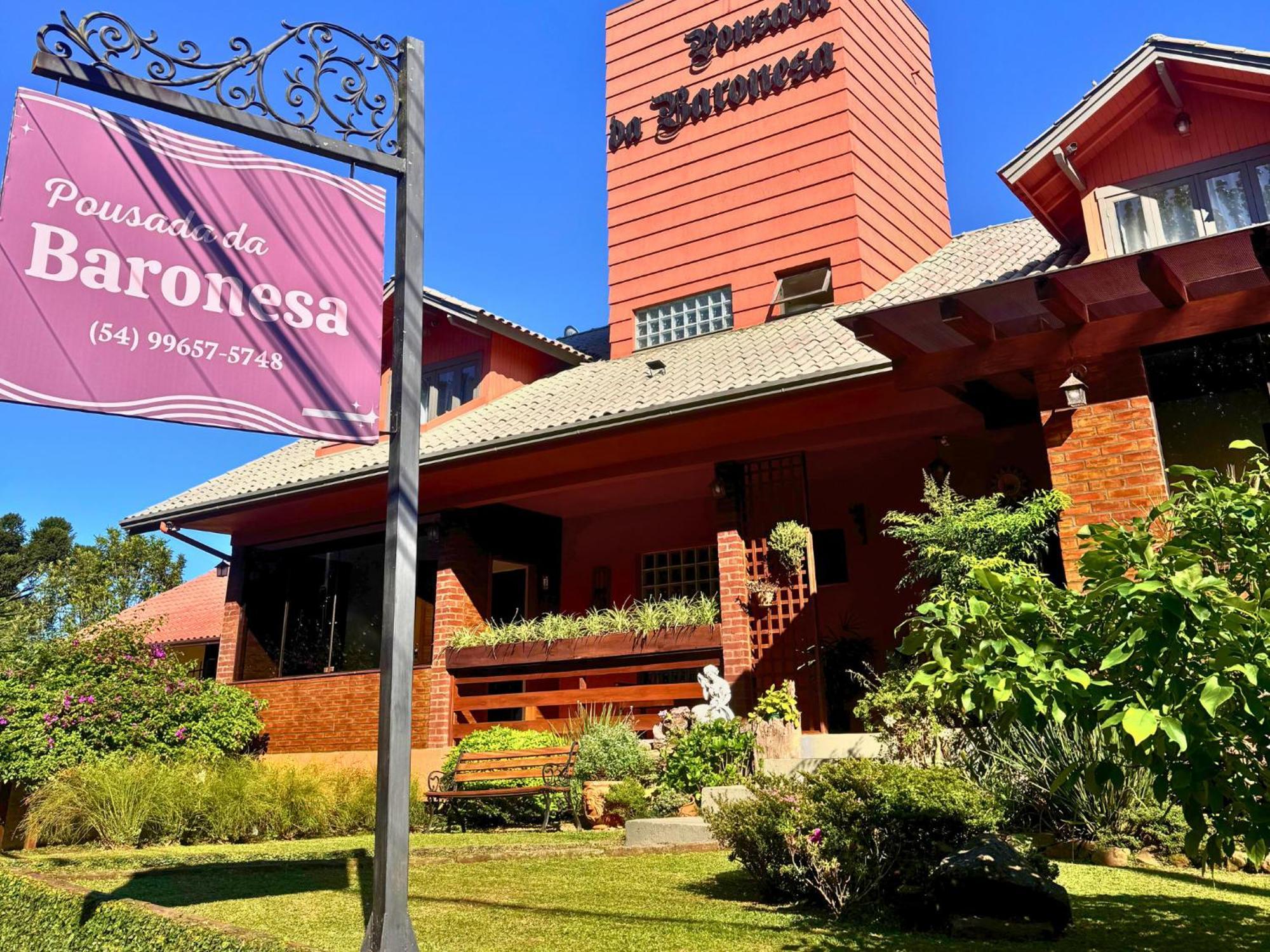 Pousada Da Baronesa Nova Petropolis Exterior foto
