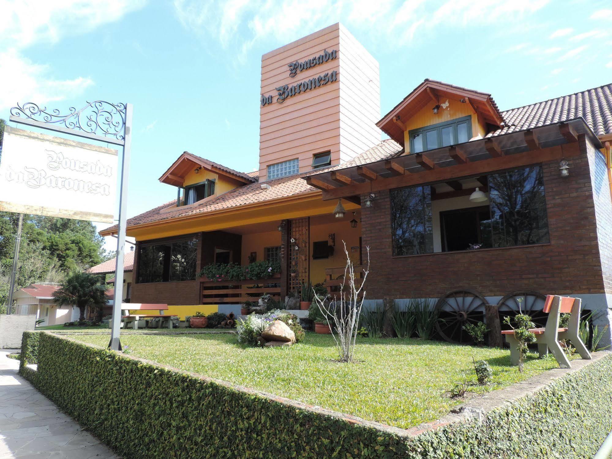 Pousada Da Baronesa Nova Petropolis Exterior foto