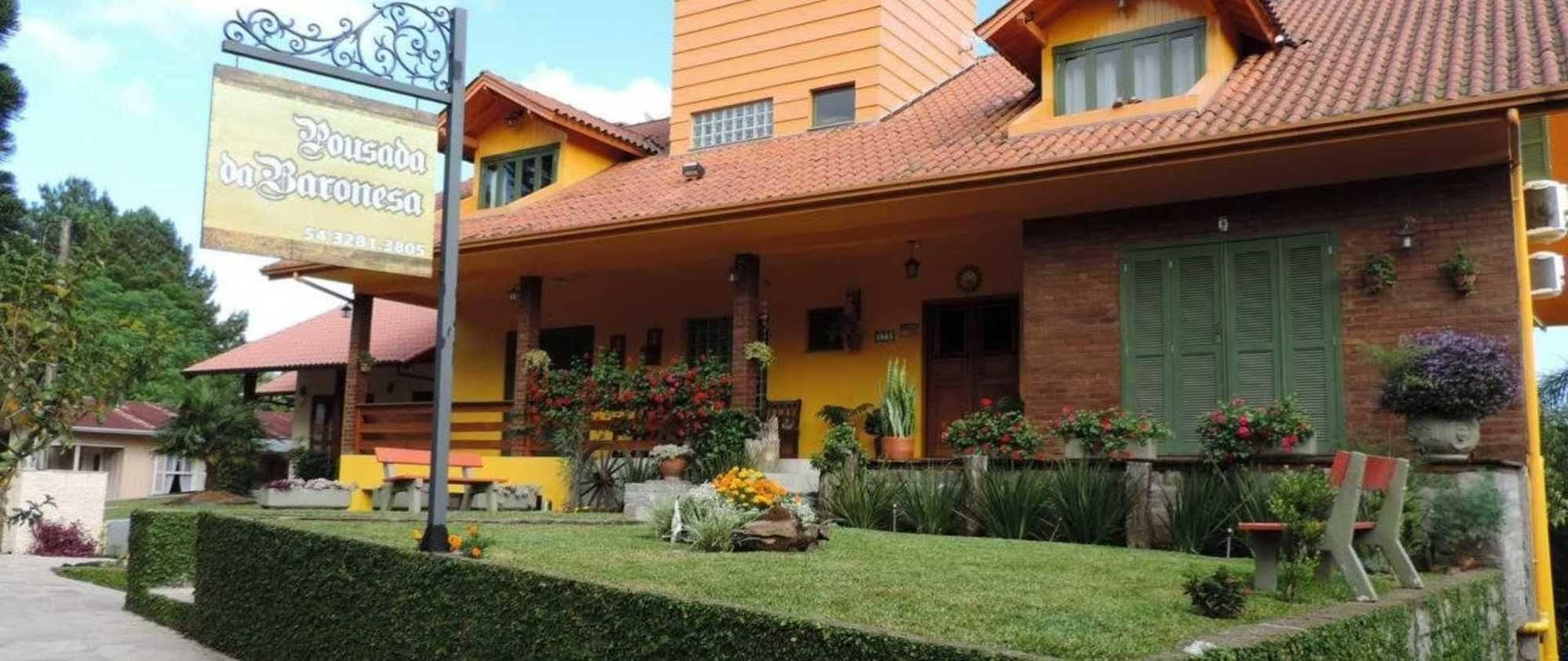 Pousada Da Baronesa Nova Petropolis Exterior foto