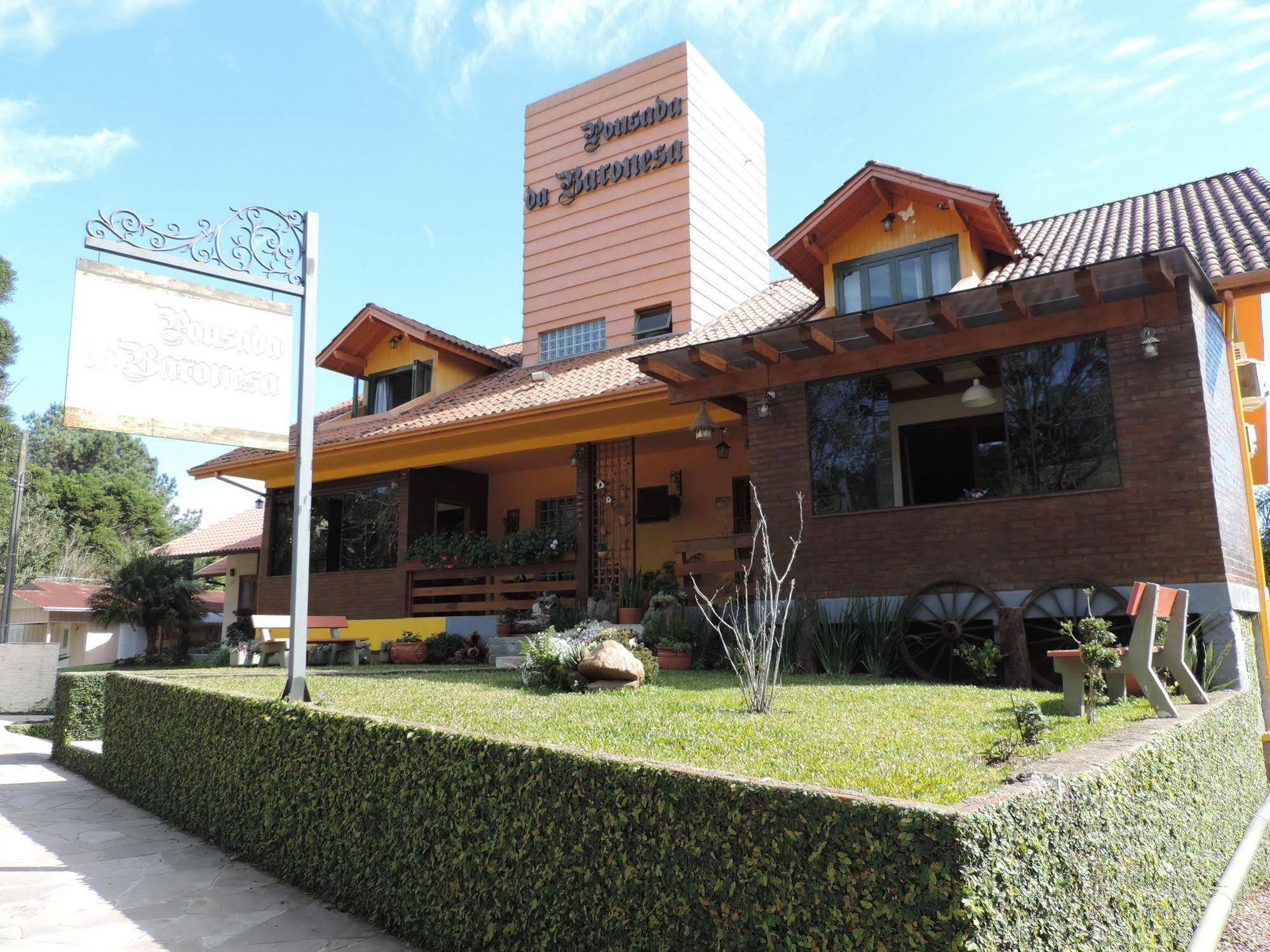 Pousada Da Baronesa Nova Petropolis Exterior foto
