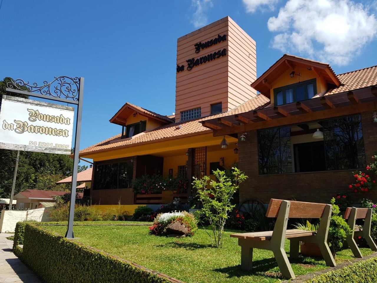 Pousada Da Baronesa Nova Petropolis Exterior foto